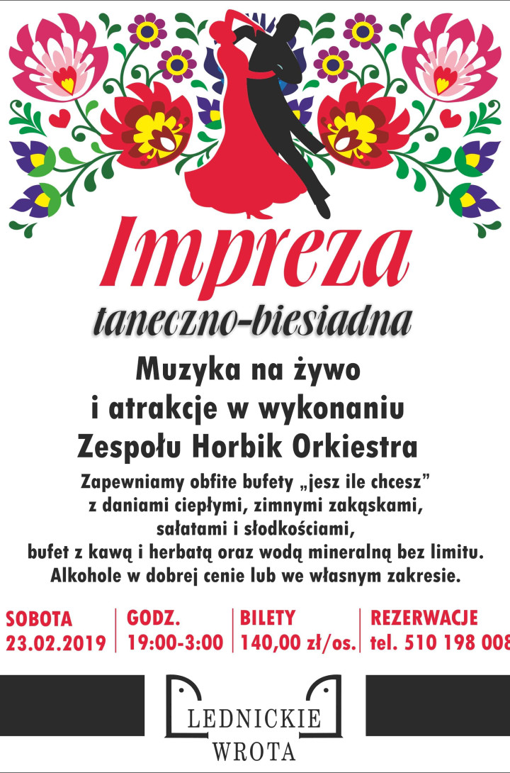 2019.02.23 Impreza taneczno - biesiadna